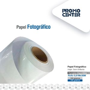 papel fotográfico semi glossy rollo promocenter.cl