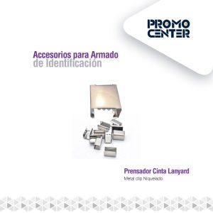 APRETADOR METALICO CINTA 16mm TAM 14X15mm