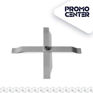 BASE CRUZ MOVIBLE PORTA PENDON FIERRO LONG 59CM PESO 2.8KG