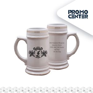 CERVECERO ALEMAN BLANCO 750ML STONE SUBLIMACION 3 LINEAS DORADAS CON CAJA INDIVIDUAL