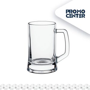 CERVECERO VIDRIO TRANSPARENTE 360ML STONE SUBLIMACION CON CAJA INDIVIDUAL
