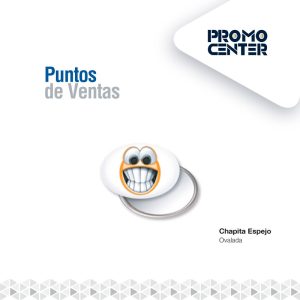 CHAPA ESPEJO OVALADA METAL 45X65MM