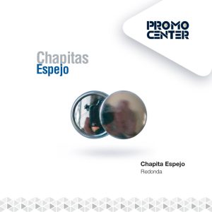 CHAPA ESPEJO REDONDA METAL