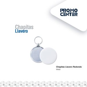 CHAPA LLAVERO REDONDO METAL