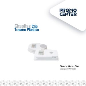 CHAPA MEMO CLIP OVALADA DESTAPADOR CLIP MAGN 46X52MM