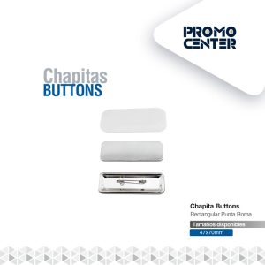 ALFILER CHAPA RECTANGUL  USA BUTT TAMAÑO 45X70mm  (4.5X7.0 CM) 13-4X23-4"