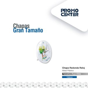 CHAPA REDONDA RELOJ METAL PLASTICO 158MM