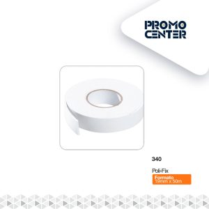 CINTA DOBLE CONTACTO POLI-FIX 340 19mm X 50m