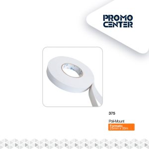 CINTA DOBLE CONTACTO POLI-MOUNT 375 25mm X 33m