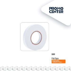 CINTA DOBLE CONTACTO POLI-TAPE 320 19mm X 50m