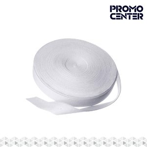 CINTA POLIESTER MICRO TEJIDO BLANCO 20mmX91,4m