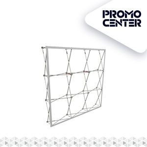 EXHIBIDOR PUBLICIDAD ARMADO MAGNETICO TAMAÑO 2.3X2.3M ALUMINIO