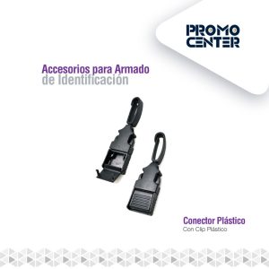 GANCHO PLASTICO CLIP PLASTICO CINTA 16MM ARMADO LANYARD