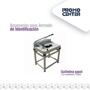 GUILLOTINA PAPEL CON PEDESTAL TAMAÑO A3
