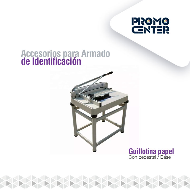 GUILLOTINA PAPEL CON PEDESTAL TAMAÑO A3