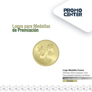 LOGO MEDALLA CUECA 2,5cm DIAMETRO PARA MEDALLA 4.5CM-5.0cm DIAM. ESPESOR <1mm