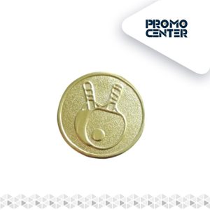 LOGO MEDALLA PING PONG 2,5cm DIAMETRO PARA MEDALLA 4.5CM-5.0cm DIAM. ESPESOR <1mm