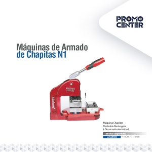 MAQUINA CHAPAS DESLIZABLE RECTANGULAR MCH-RT1-37X58MM