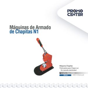 MAQUINA CHAPAS PERFORADORA PARA CHAPA LUZ 58MM