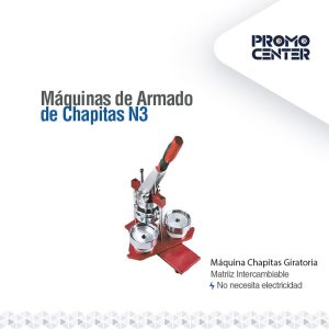 MAQUINA DE CHAPAS GIRATORIA CON MATRIZ INTERCAMBIABLE
