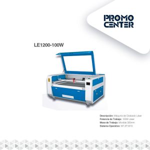 MAQUINA GRABADO LASER LE1200 100W 130X90CM