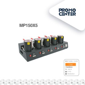 MAQUINA TRANSFER 5 TAZONES MP150X5 TAZON 11 OZ