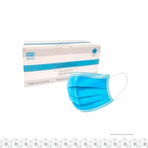 MASCARA PROTECTORA DESECHABLE 3 PLIEGUES CAJA 50 UNIDADES