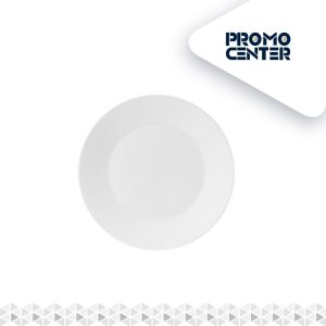 PLATO BLANCO 20 CM DIAM 8" DIAMETRO INTERIOR 12 CM SUBLIMACION SIN CAJA INDIVIDUAL