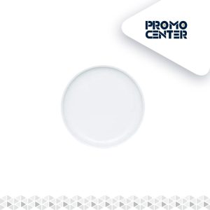 PLATO BLANCO CÓNCAVO 25.4CM 10" DIAMETRO INTERIOR 15 CM SUBLIMACION SIN CAJA INDIVIDUAL