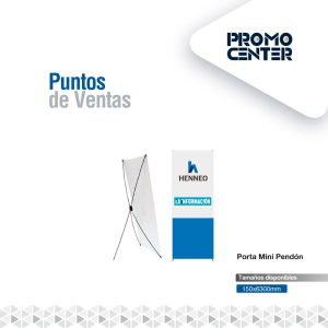 PORTA MINI PENDON X 150X300MM