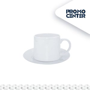 TAZA CON PLATILLO BLANCA 3 OZ STONE SUBLIMACION SIN CAJA INDIVIDUAL