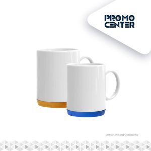 TAZON BLANCO BASE SILICONA - SUBLIMACION CON CAJA INDIVIDUAL