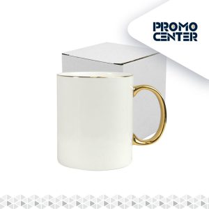 TAZON BLANCO ORILLA Y MANILLA - SUBLIMACION CON CAJA INDIVIDUAL