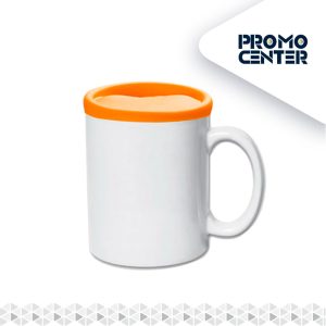 TAZON BLANCO TAPA DE SILICONA COLOR 11 OZ SUBLIMACION CON CAJA INDIVIDUAL