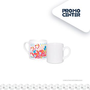 TAZON MINI BLANCO 4OZ SUBLIMACION CON CAJA INDIVIDUAL