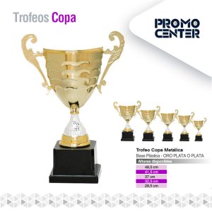 TROFEO COPA METÁLICA MODELO 2012