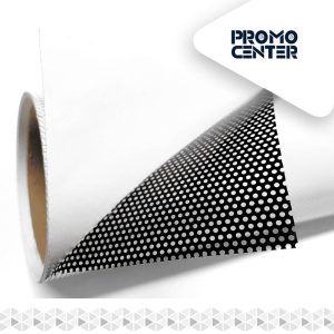 vinil autoadhesivo imprimible blanco one way vision ecosolvente promocenter.cl