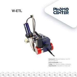 MAQUINA SOLDADORA TARPAULIN PVC WELDY  WELDY TARPER TW3400
