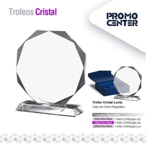 TROFEO CRISTAL LOCTU
