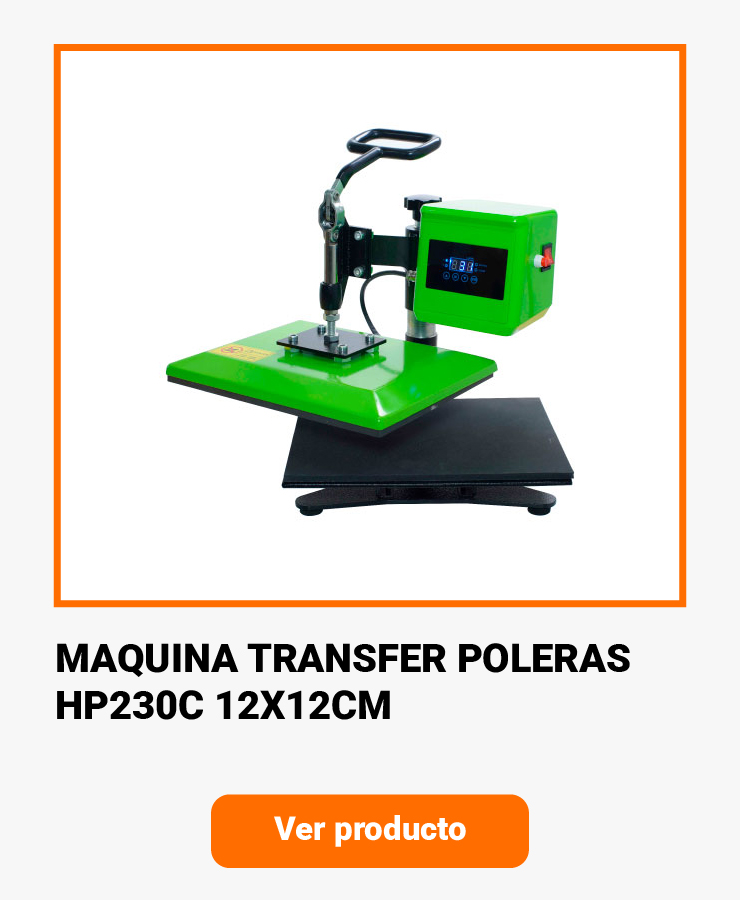 maquina trasfer poleras hp230c promocenter.cl